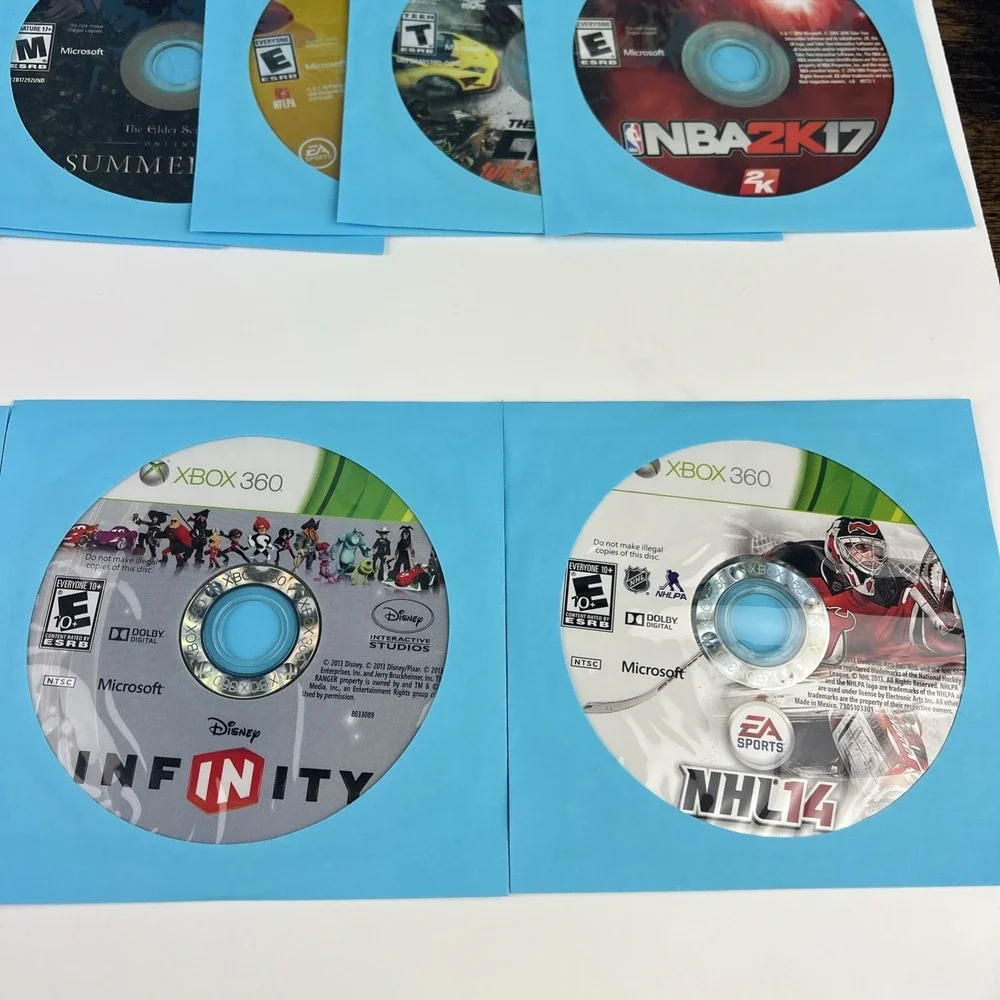 Multi Platform Loose Discs Video Game - Lot Of 42 - AS IS Untested Scratches
